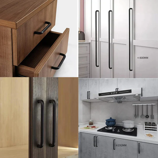 Colorful Small Double Curved Wardrobe Knobs For Children's Room